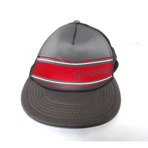 Toyota Vintage 90s Snapback Baseball Trucker Hat Foam & Mesh - One Size